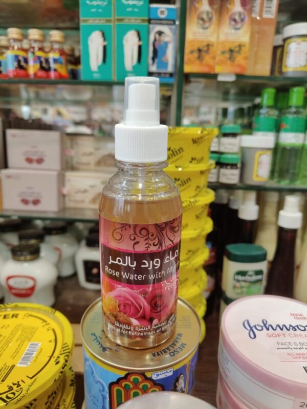 Rose Water with Myrrh ماء ورد بالمر Botol spray transparan Rose Water with Myrrh ماء ورد بالمر toner pemurni kulit wajah